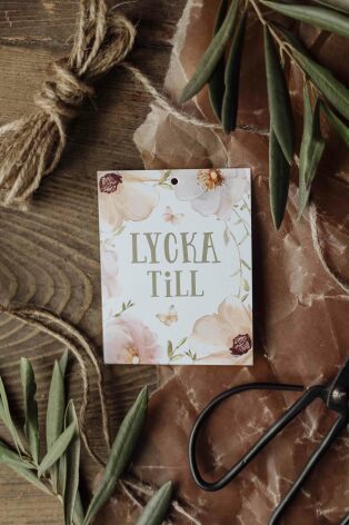 Majas Gåvokort Lycka till!