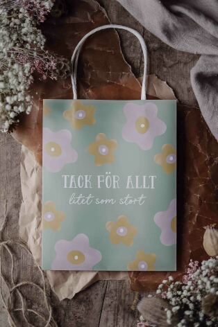 Majas Gåvopåse | Giftbag Tack för allt - Litet som stort