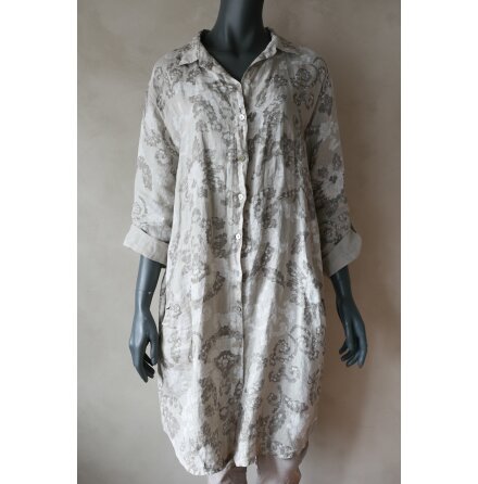 Bubbly Skjortklnning Beige