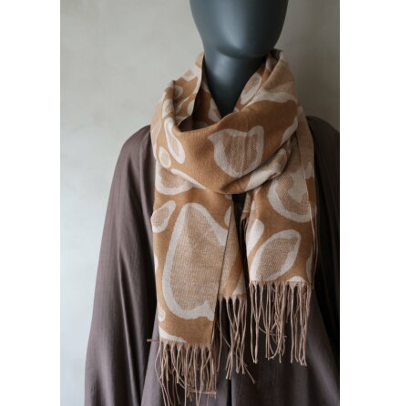 Sjal Klara Kamel/Beige