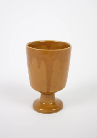 Kite Mugg på fot Senap