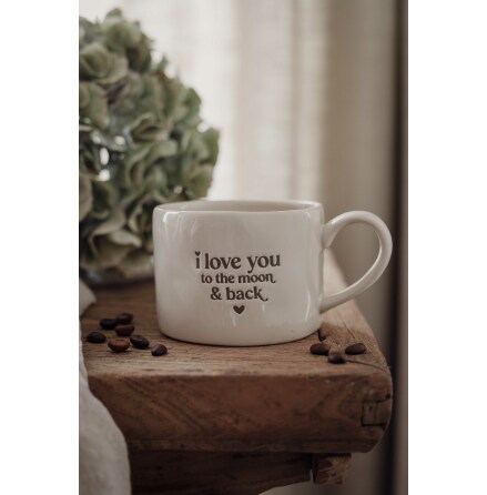 Majas Mugg I love you to the moon and back