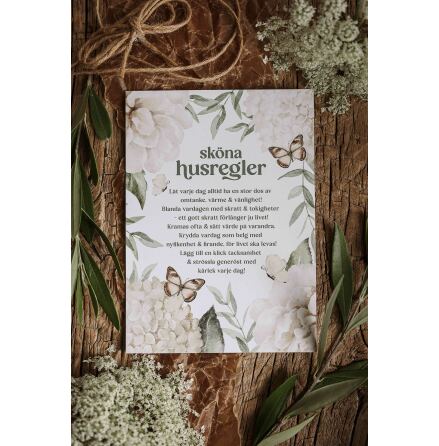 Majas Vykort Skna husregler