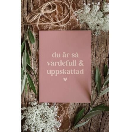 Majas Vykort Du r s vrdefull & uppskattad