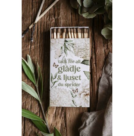 Majas Tndsticksask Tack fr all gldje & ljuset du sprider