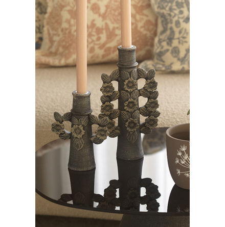 Lia Ljusstake Svart Liten