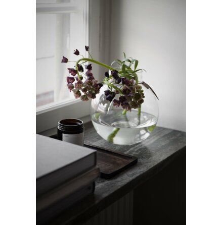 Glasvas Rund 21x22 cm