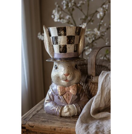 Byst Kanin Hatt Cirkus Lila