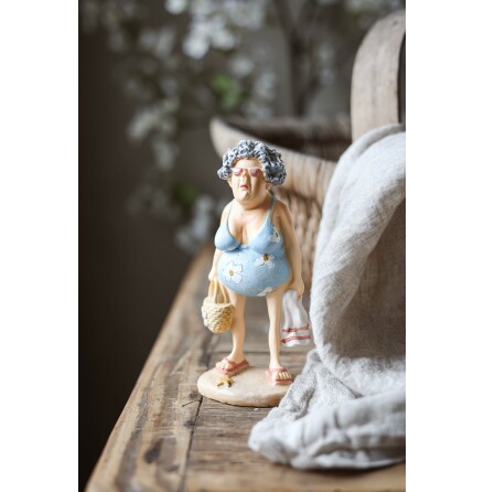 Sommar Dam Ljusbl�