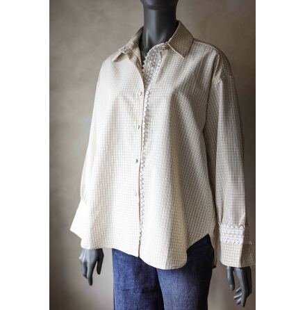 Johanna Skjorta Beige