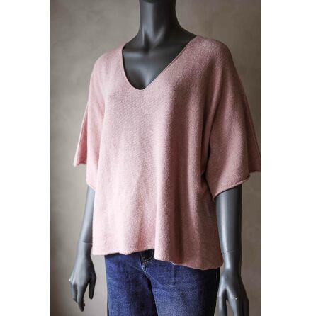 Peg Stickad Tr�ja Rosa