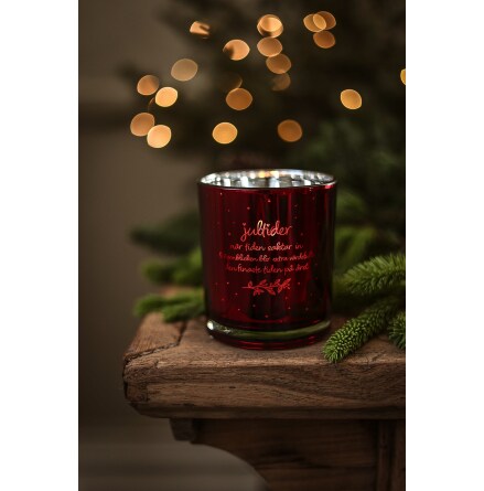 Majas Lykta Jultider Ruby Red