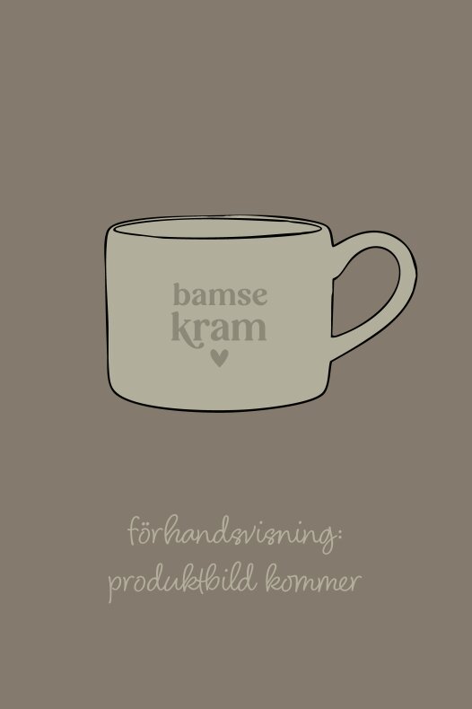 Majas Keramik Mugg Bamsekram