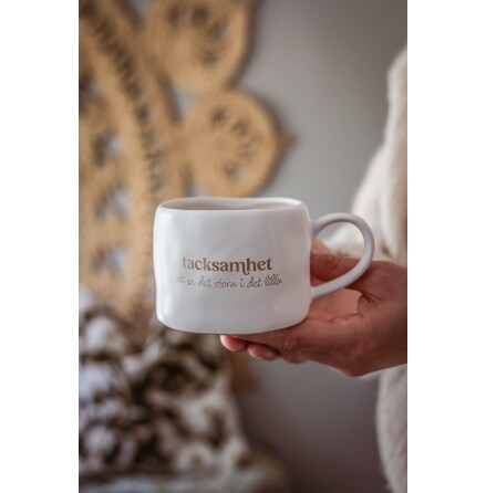 Majas Keramik Mugg Tacksamhet