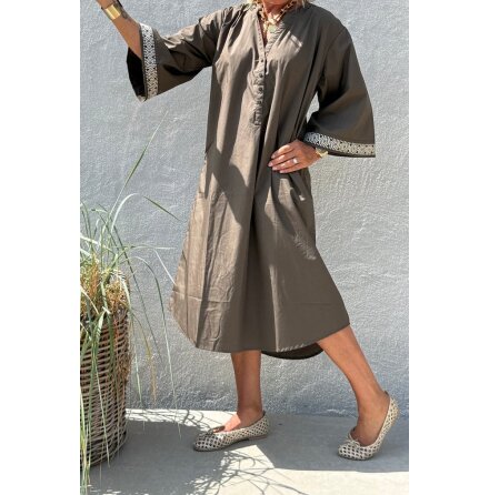 Mumbai Dress Brown